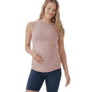 Pact organic cotton maternity tank top